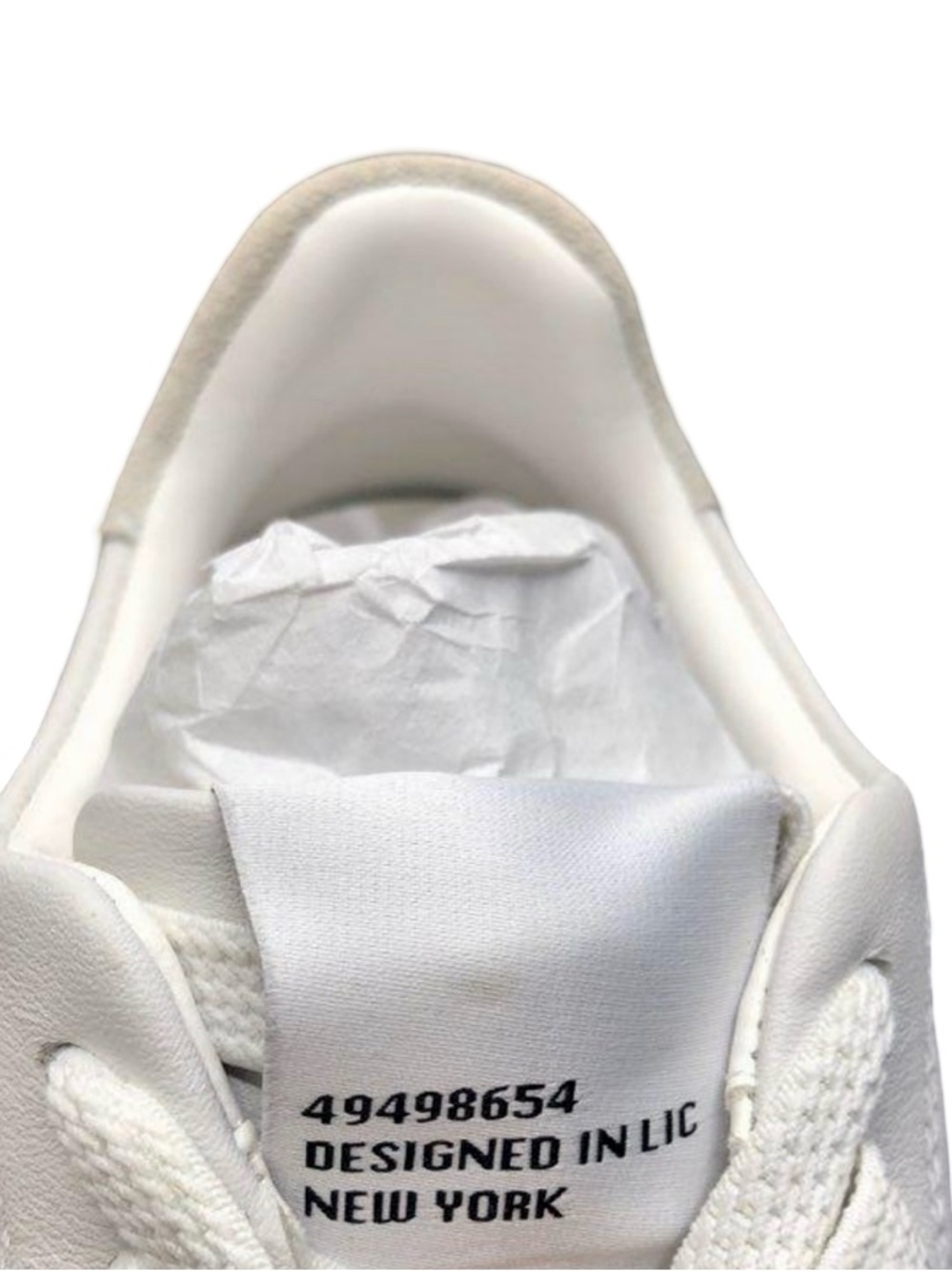 Steve Madden Elsin White Low Top Sneakers Size 6 Minimal Lace Up Casual - Picture 8 of 10